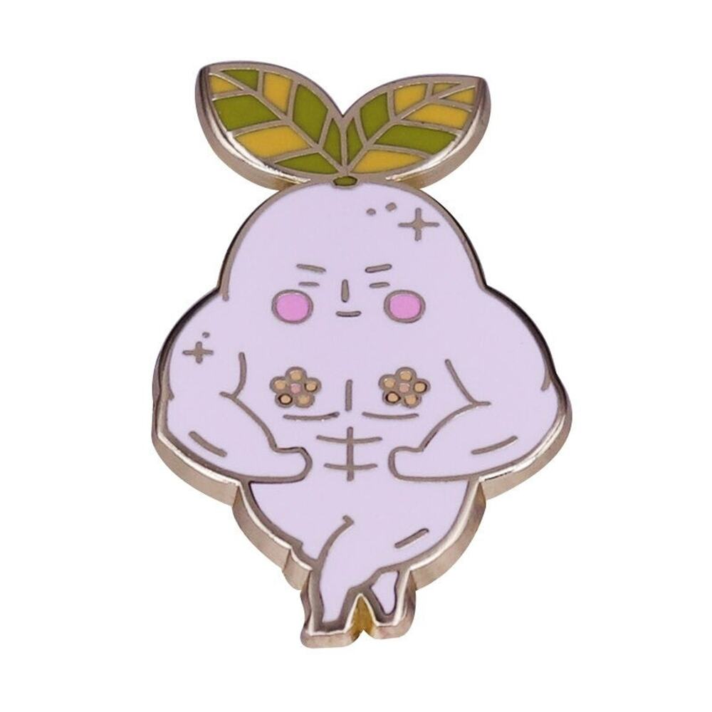 Macho Radish Enamel Pins 243